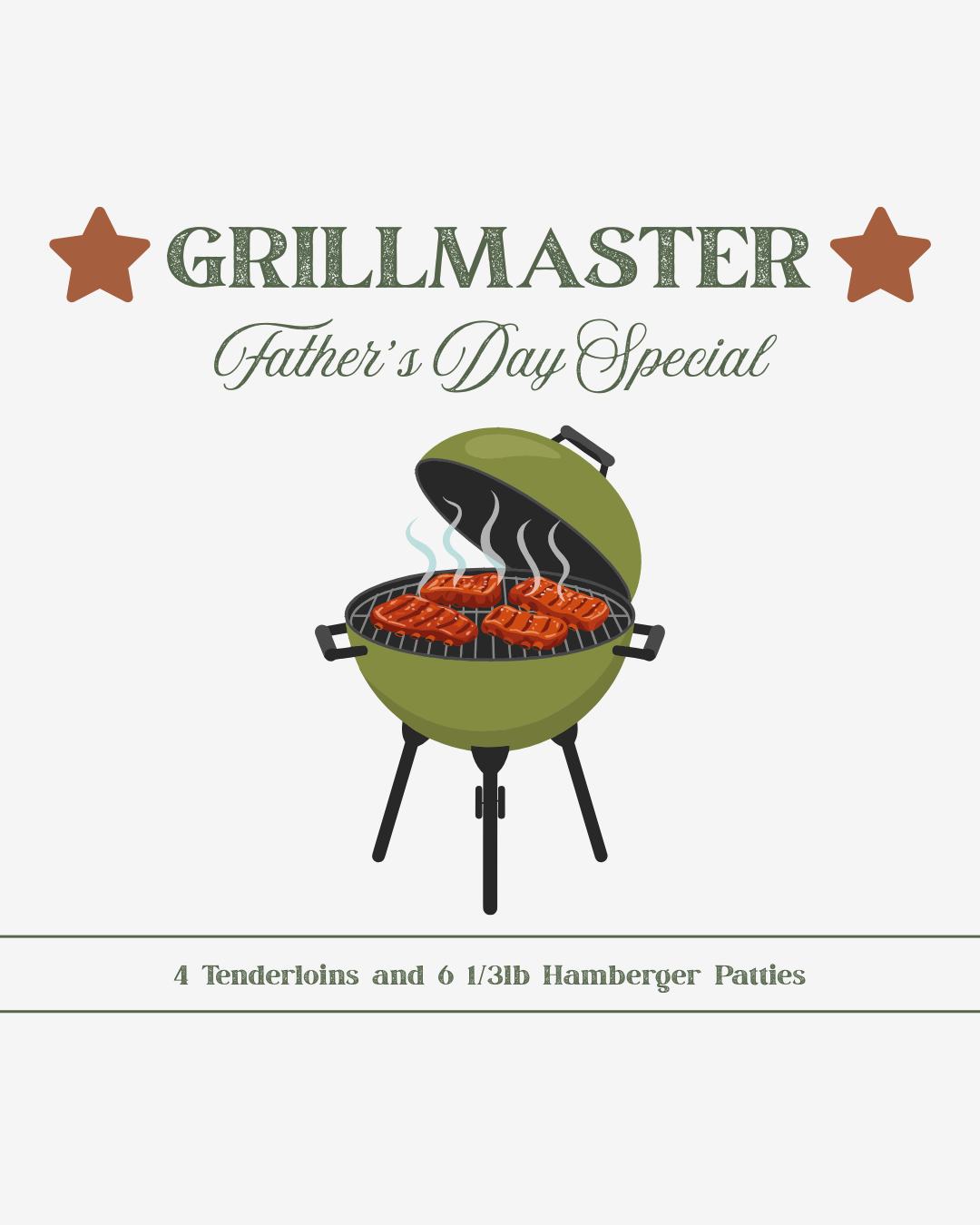 Grill Master - Father's Day Special