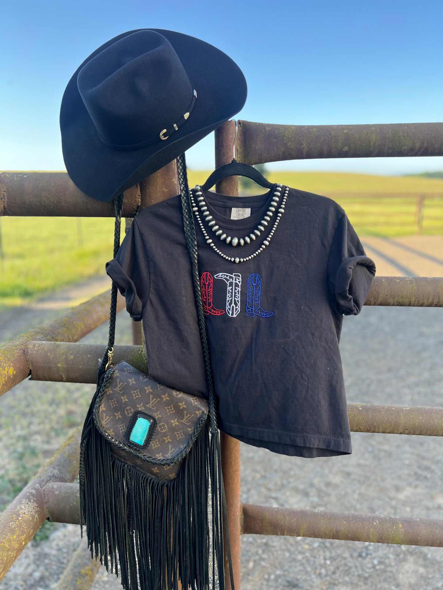 Red White and Blue Cowboy Boots