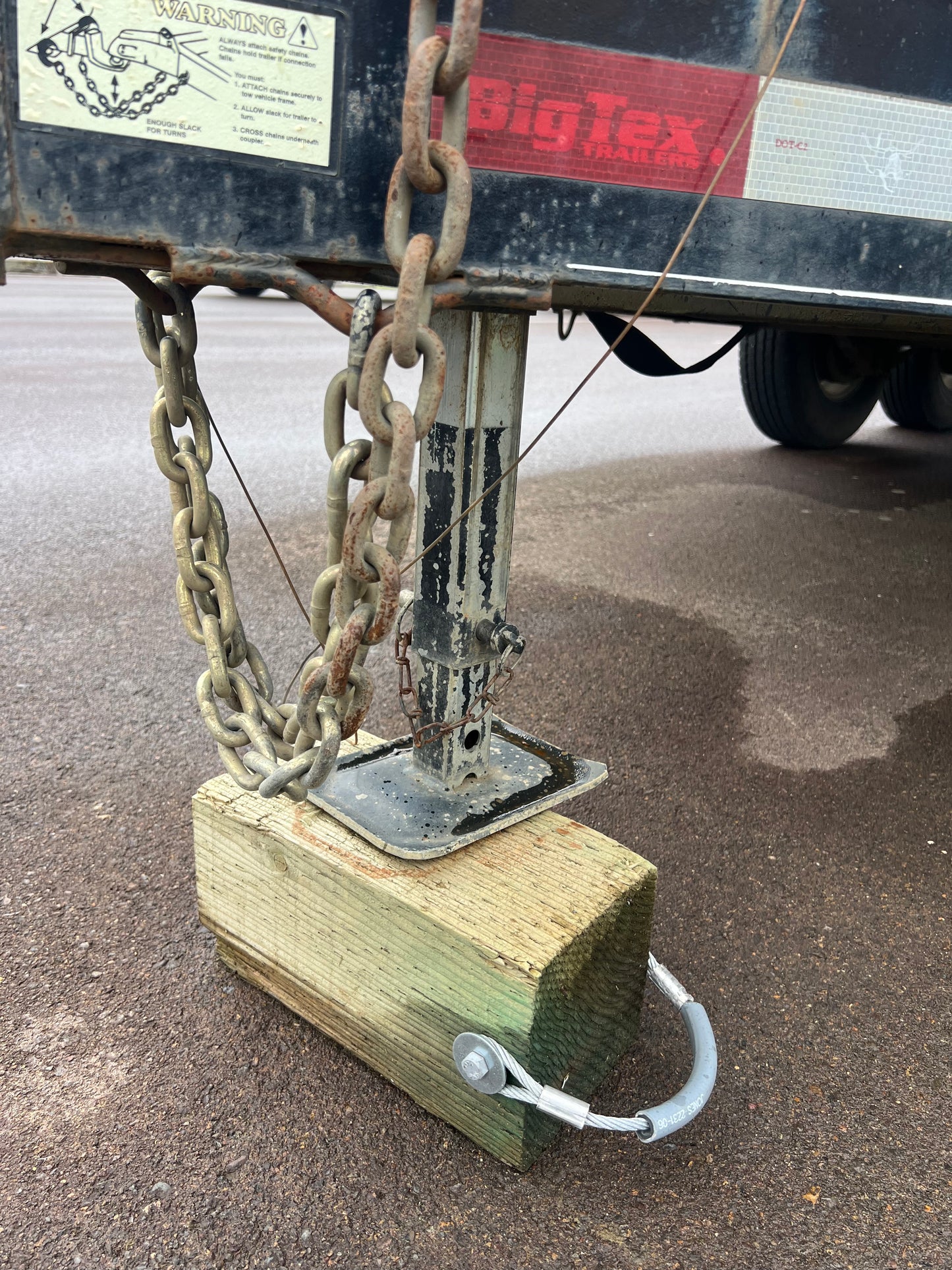 Trailer Jack Block